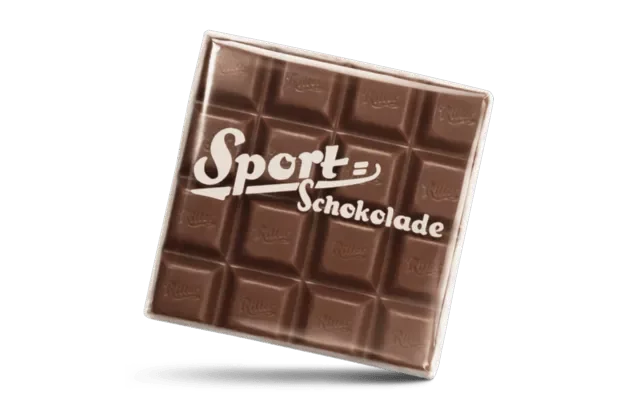 Erfindung des Schokoladen Quadrats