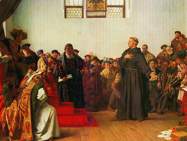 Luther starts the protetism reform