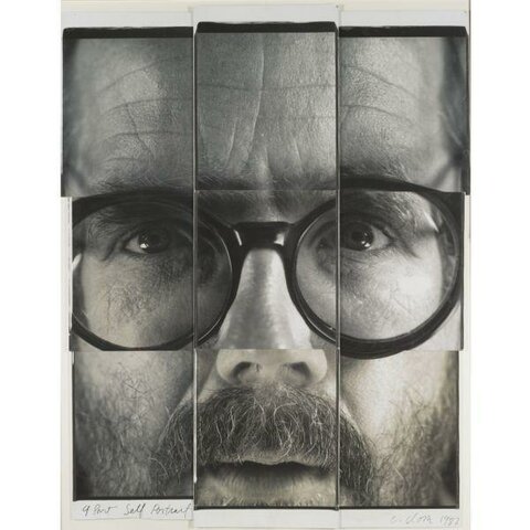 Autoportraits partiels par Chuck Close