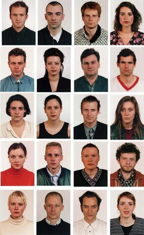 Portraits par Thomas Ruff