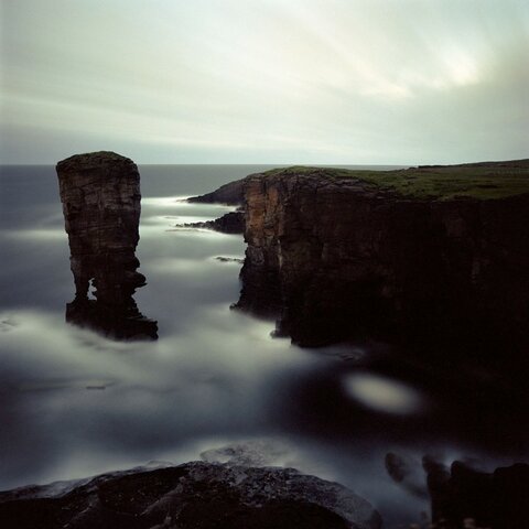 Pleine lune à Yesnaby par Darren Almond