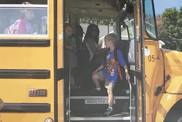 Started kindergarten at Marshall Elementary.