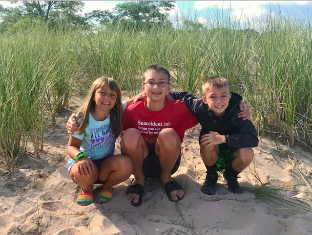 Family vacation to Pentwater.