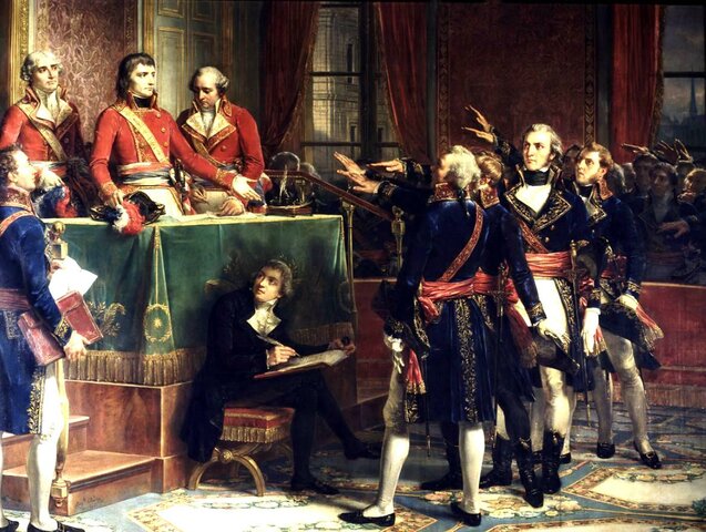 Napoleon launches a Coup d' Etat on the weak