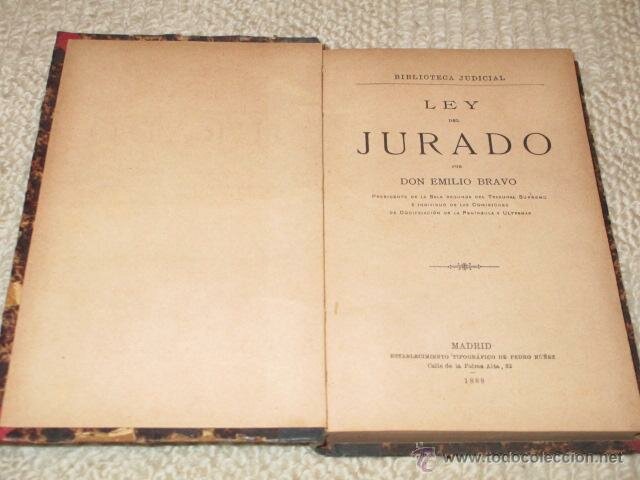Ley de Jurados.