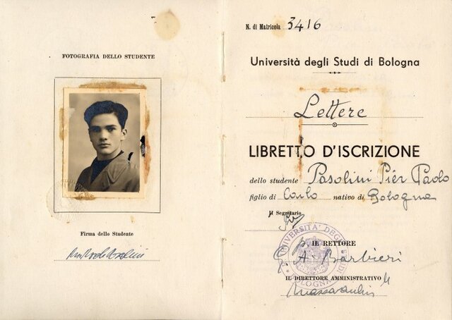 Inizio studi universitari