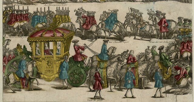 When King Louis XVI married Marie Antoinette