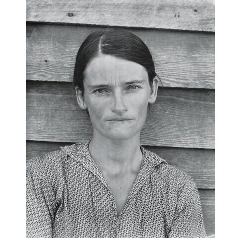 Femme de métayer en Alabama par Walker Evans