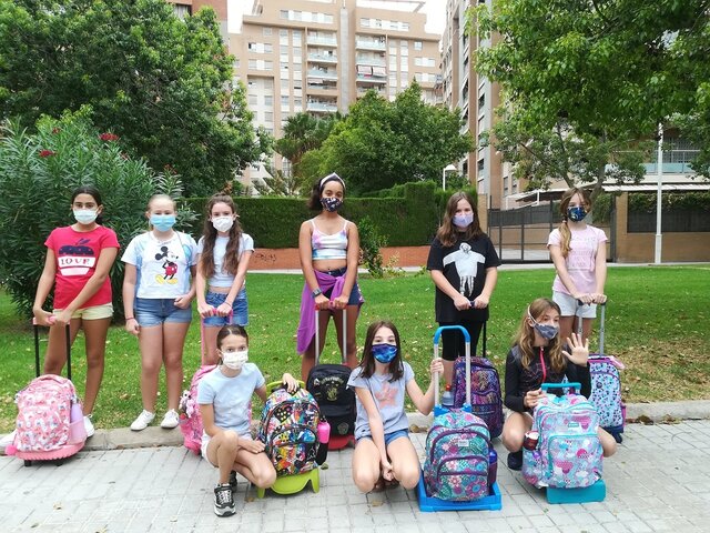 Primer curs amb mascareta