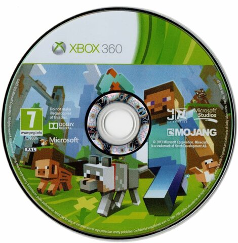 The First Minecraft Disk.