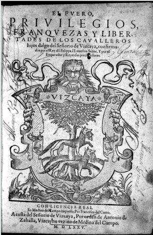España: Fuero de Vizcaya