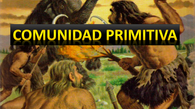 COMUNIDAD PRIMITIVA