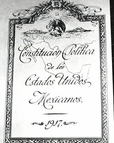 México: Constitución de 1917