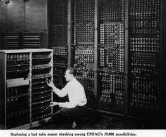 The ENIAC Computer is finished