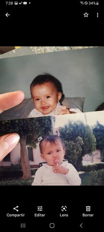 Nacimiento de mi hermana