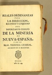 Ordenanzas de Minería