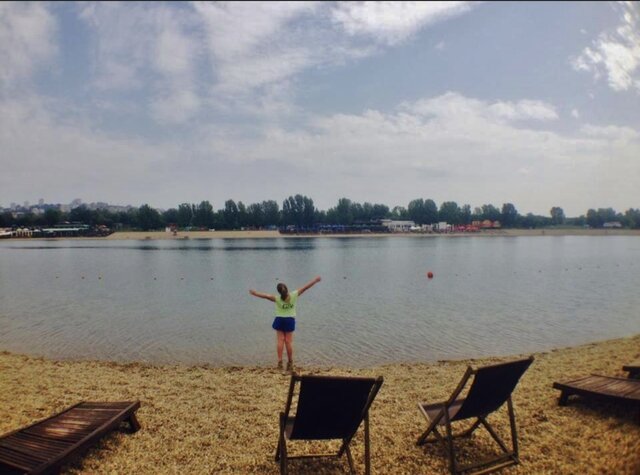 I went to my favorite beach for the first time