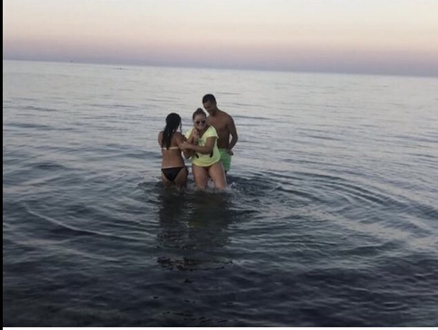 I saw sea for the first time