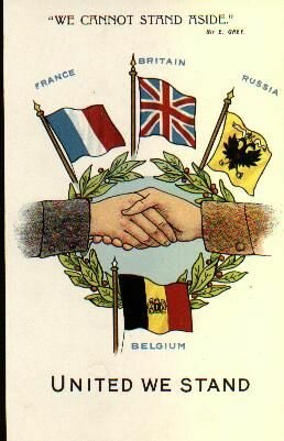 Firma de la Triple Entente