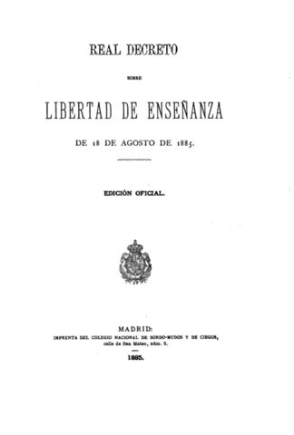 Decreto sobre la libertad de enseñanza