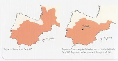Toledo es converteix en capital del regne visigòtic