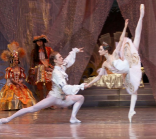 Primera presentación de la bella durmiente