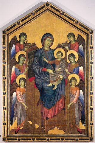 Vierge en Trône par Giovanni Cimabue