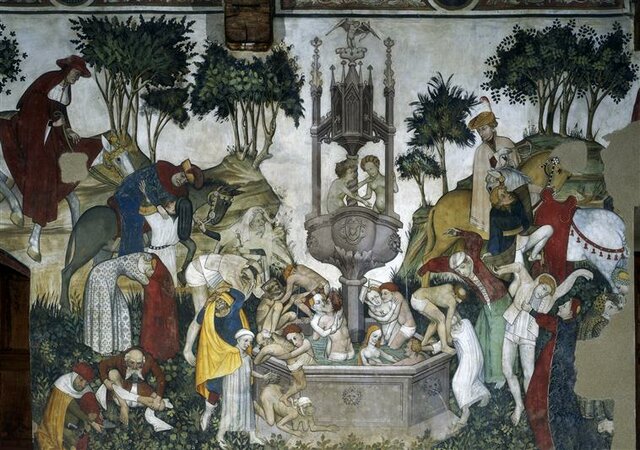 La Fontaine de Jouvence par le Maitre de la Manta