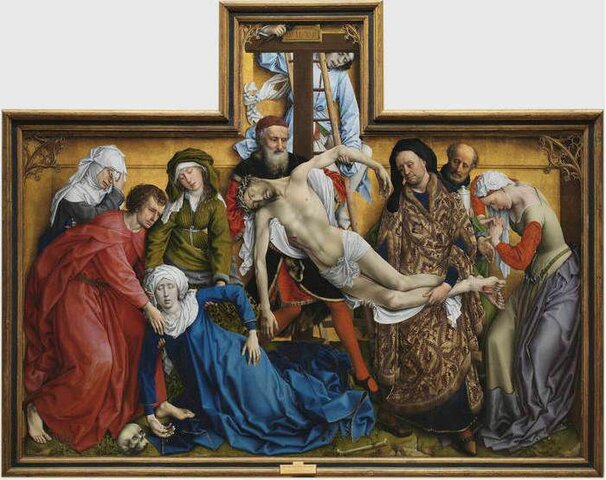 La Descente de Croix par Rogier van der Weyden