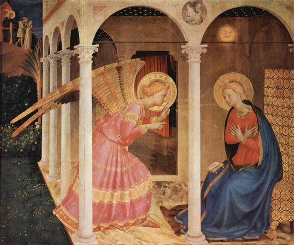 L'Annonciation par Fra Angelico