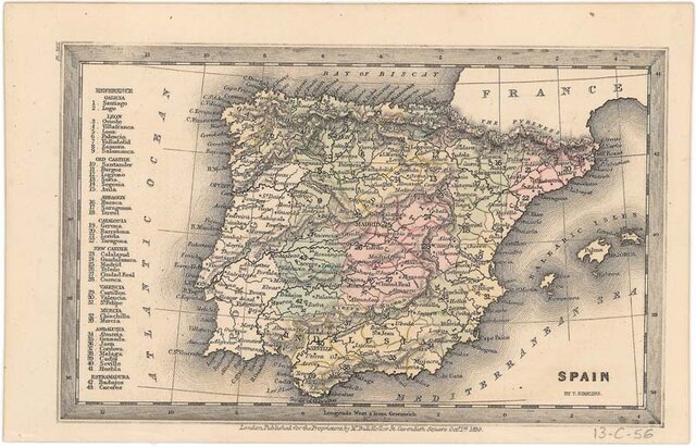 División de España en 49 provincias