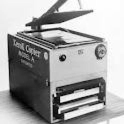 Chester Carlson invents the photocopier or Xerox machine