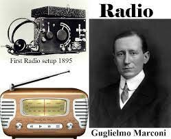 1895 Radio by G Marconi and A S Popov