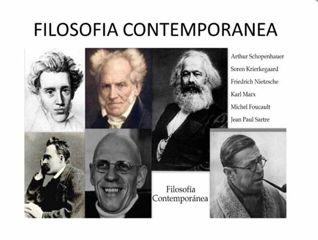 Filosofía Contemporánea