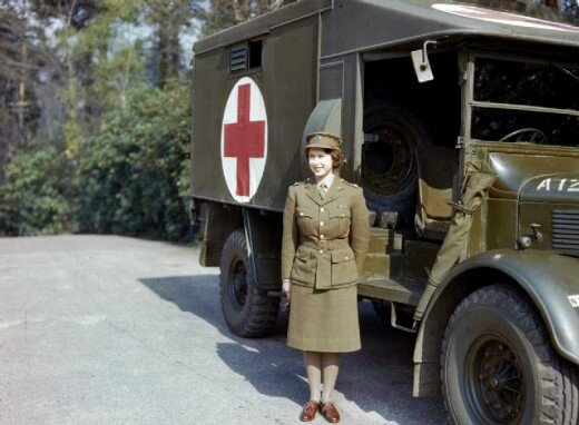 Elizabeth II enters the British army