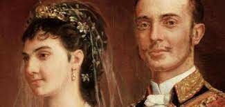 Alfonso XII se casa con María de las Mercedes de Orleans, que fallece meses más tarde.