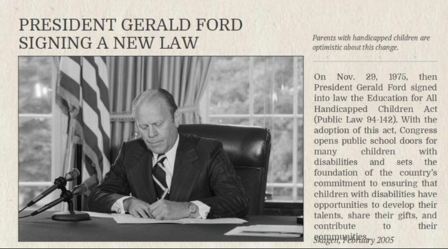 Education for all handicapped children