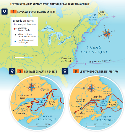 Les relations entre Cartier et les autochtones entre 1535-1536