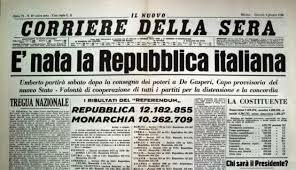 Nasce la Repubblica italiana