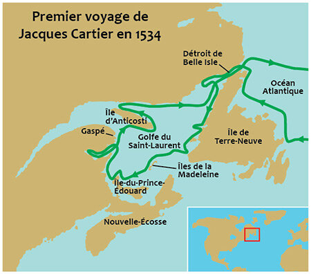 Le premier voyage de Cartier