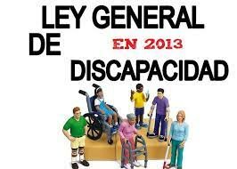 LEY GENERAL DE LA PERSONA CON DISCAPACIDAD