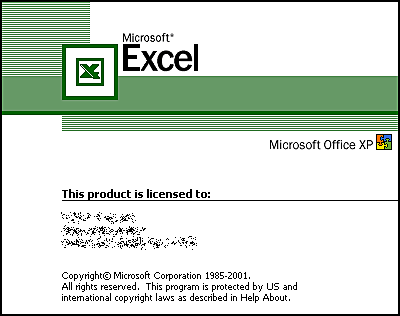 Excel XP