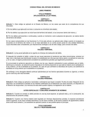 Código Penal Federal Vigente