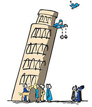 La ley de los cuerpos que caen