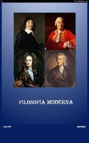 FILOSOFÍA MODERNA