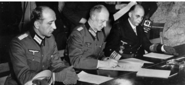 La Germania firma la resa