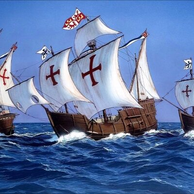 Timeline: Los 4 viajes de cristobal colon