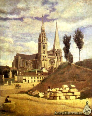 La catedral de Chartres - Camile Corot (FRA)