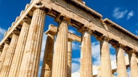 Timeline: Senās Grieķijas un senās Romas svarīgākos vēstures notikumus.