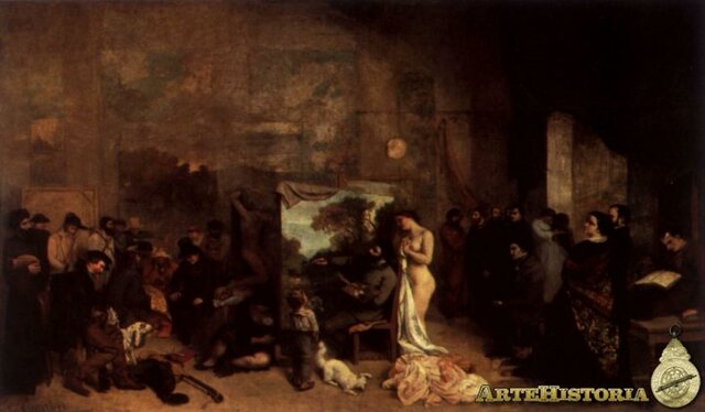 El estudio del pintor - Coubert (FRA) Museo de Orsays